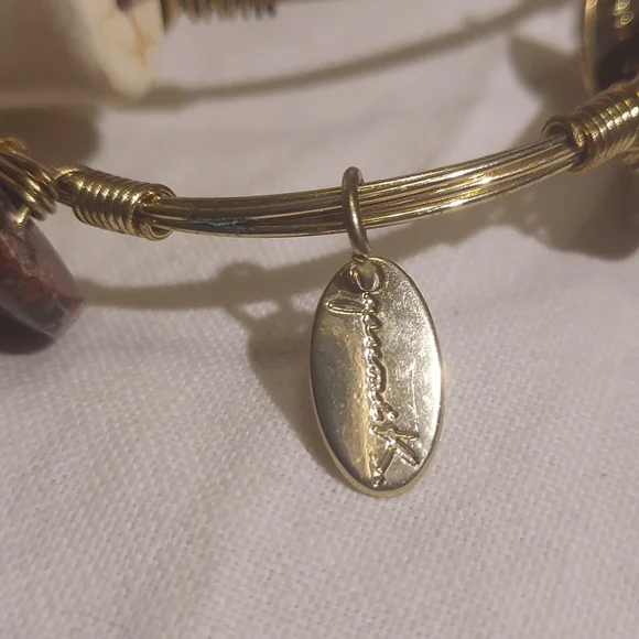 Handmade bangles are made by "Impressions" By Legacy Faith, Hop, Charity. #128 - Picture 4 of 4